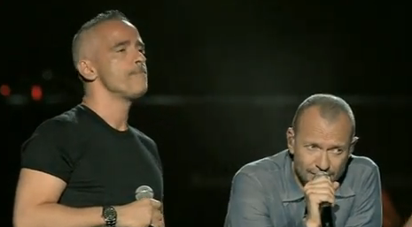 Biagio Antonacci E Eros Ramazzotti Cantiamo Perche Il Mondo Ascolti Ogni Speranza Radio Subasio